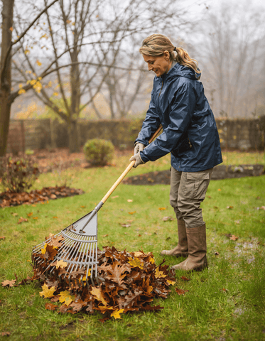 Rasenpflege im November