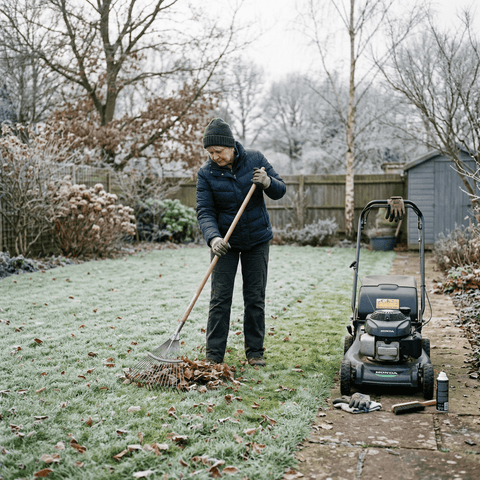 Rasenpflege im Januar