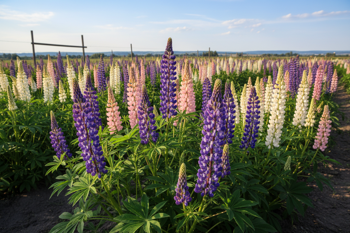 Lupine zaden
