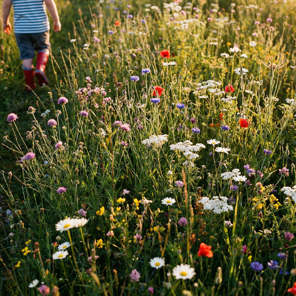 Friendly Flowers – Einheimische Spielwiesen-Blumenmischung