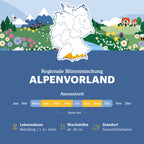 Alpenvorland - Regionale Wildblumenmischung