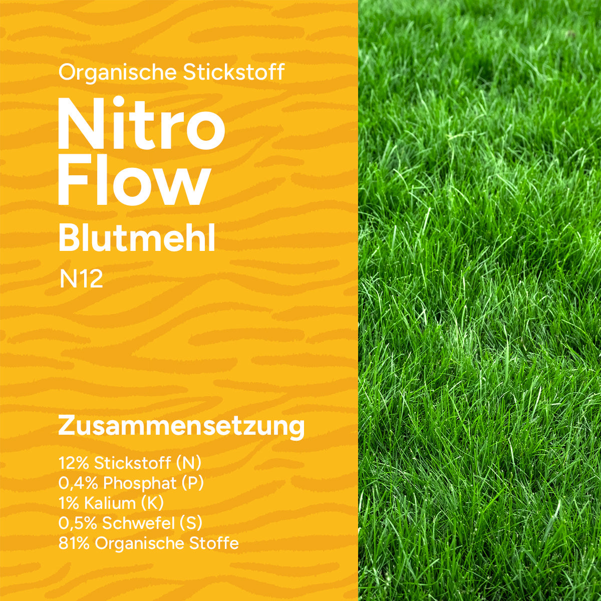 MRS Seeds & Mixtures Nitro Flow – Blutmehl | 18 kg -  360 m² [de]