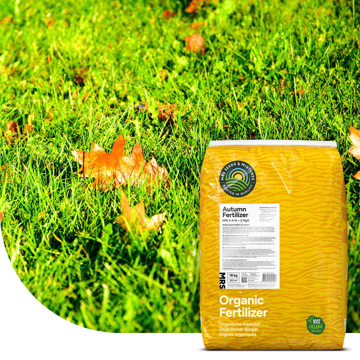 Autumn – Organischer Rasendünger Herbst