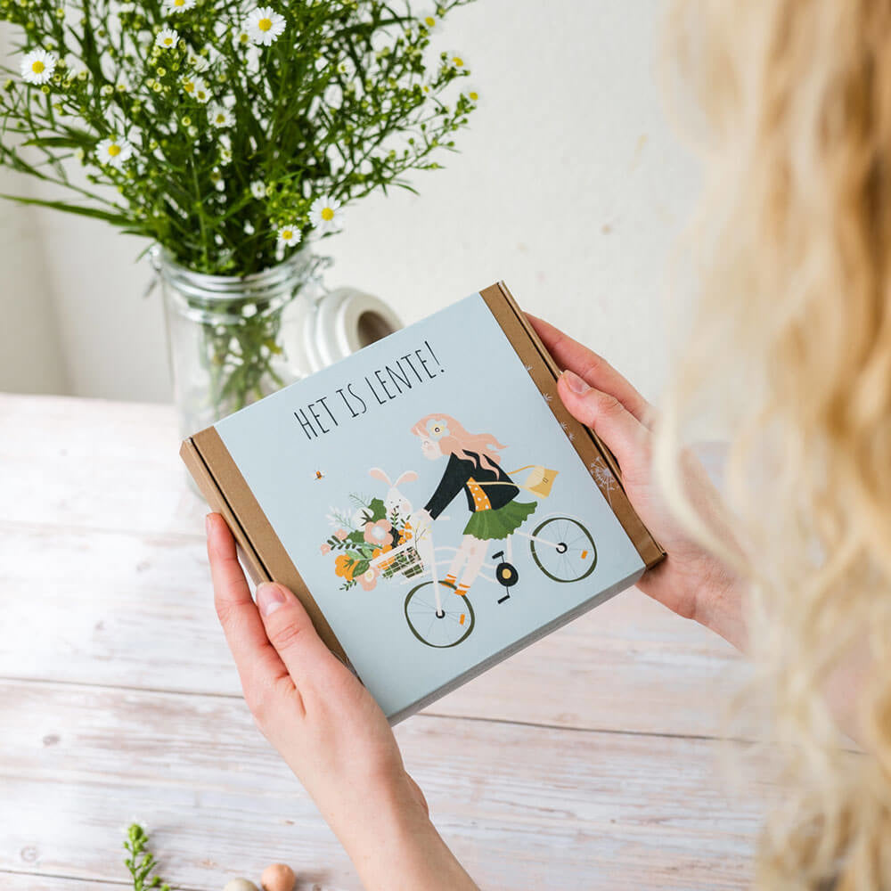 Blossombs Giftbox Medium 'Es ist Frühling ' Saatkugel - 9 Stück [de]