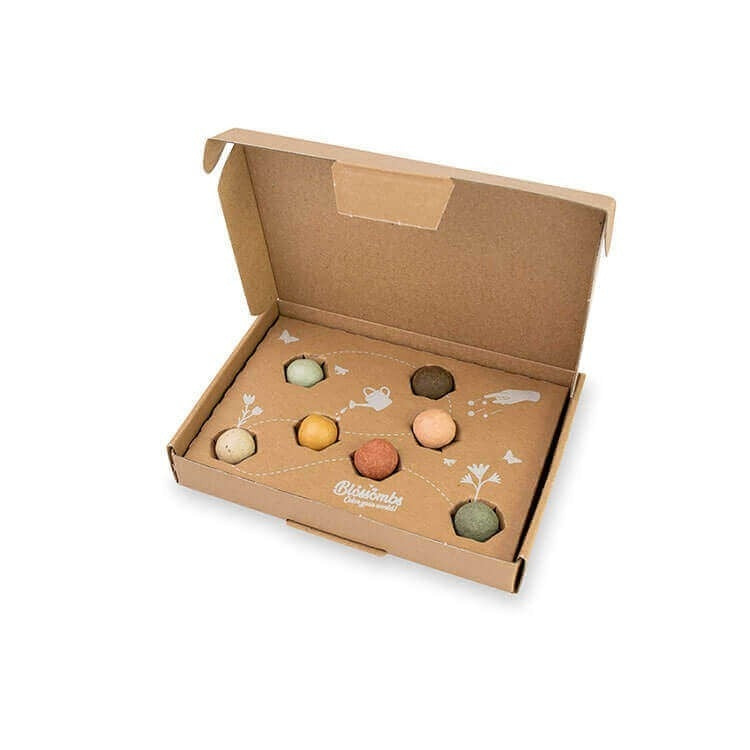 Blossombs Giftbox Small Saatgutkugeln - 7 Stück [de]