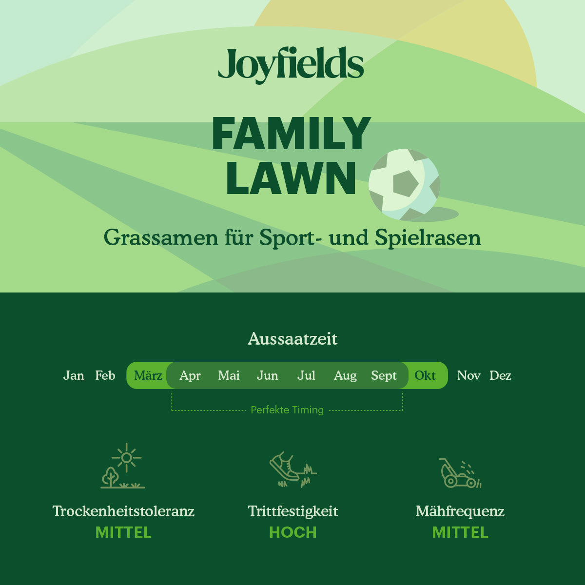 Joyfields Family Lawn - Sport- und Spielrasen [de]