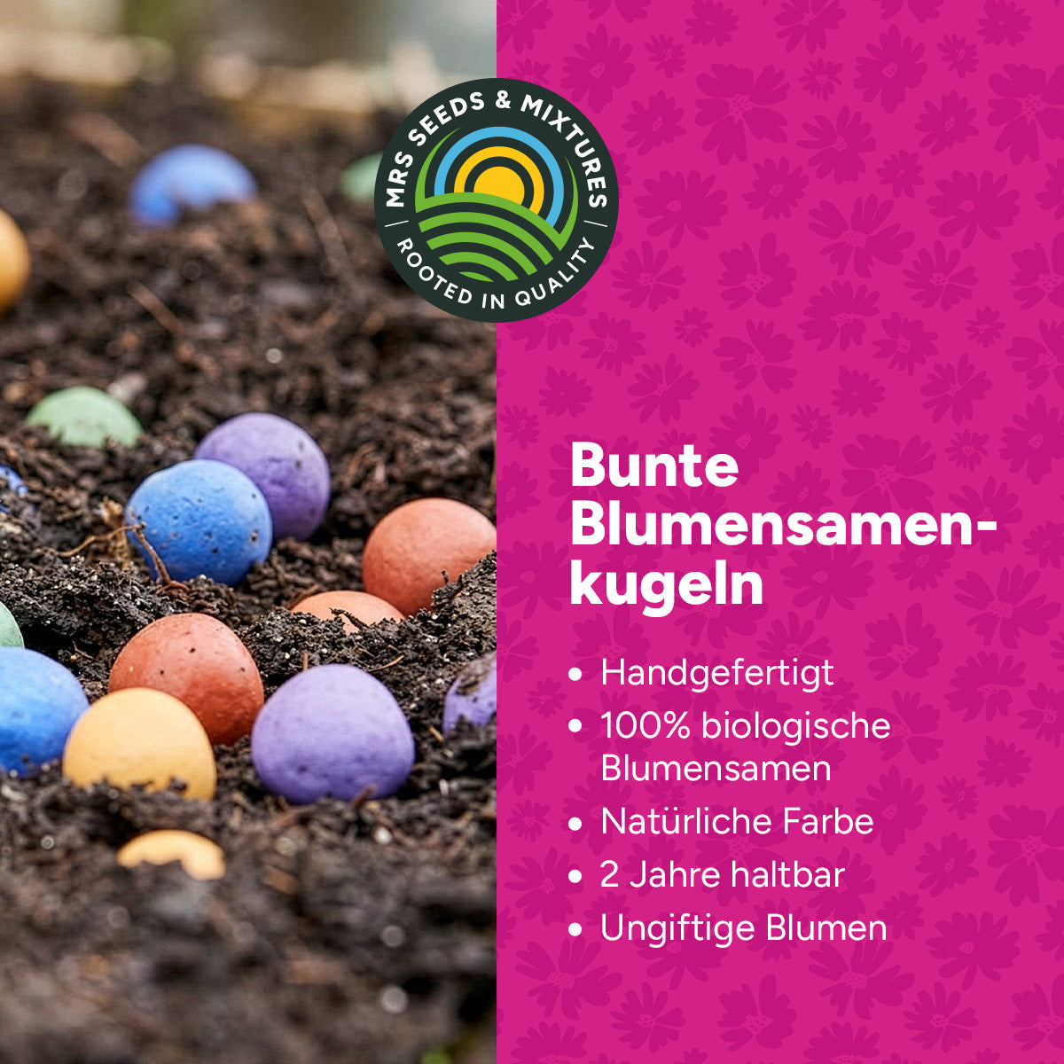 MRS Seeds & Mixtures Flower Bombs - Zaadbommen mix - Originals [de]