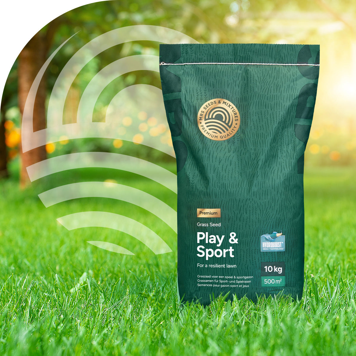 MRS Seeds & Mixtures Play & Sport Premium - Rasensaat für einen Spielrasen 10 kg [de]