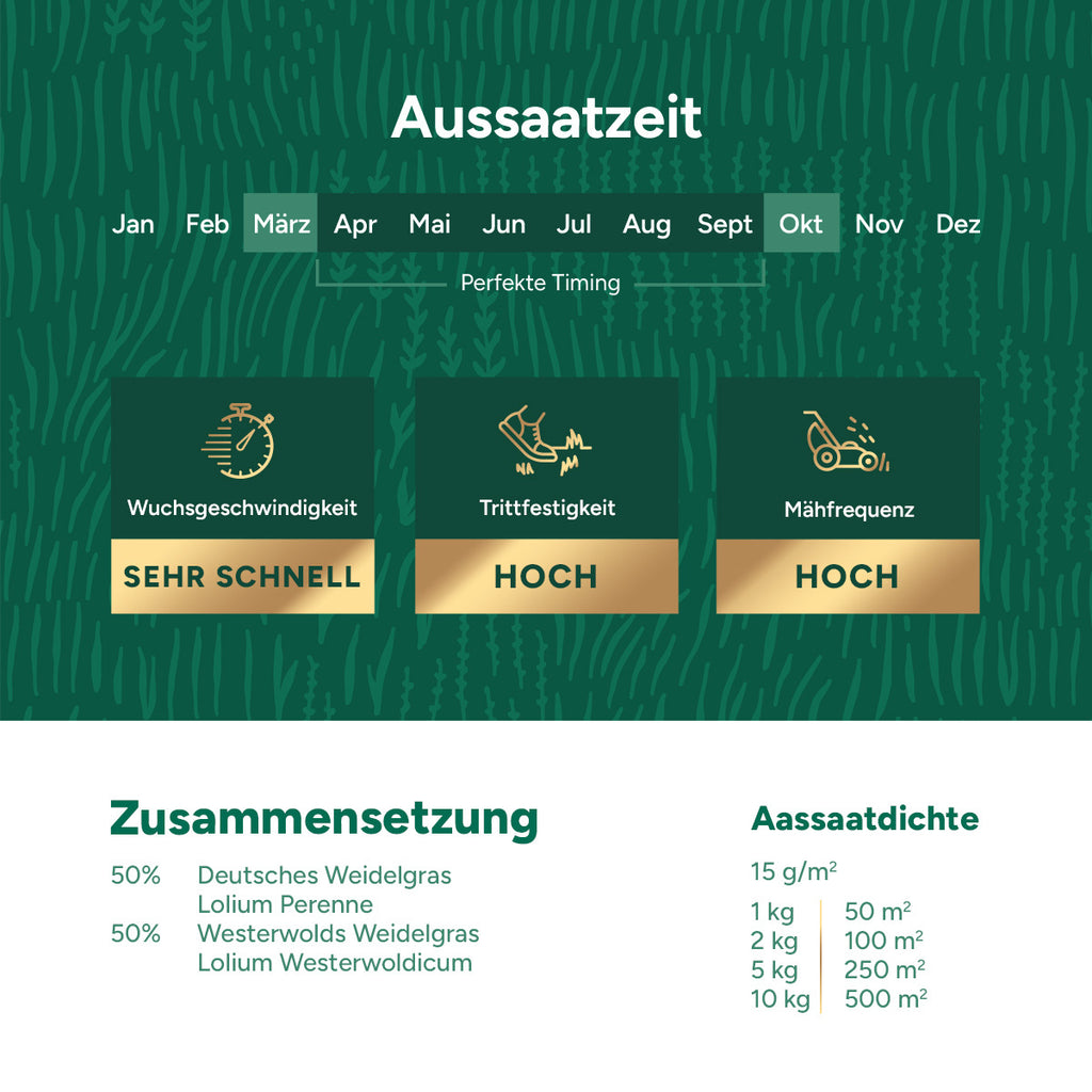 MRS Seeds & Mixtures Repair & Restore Premium - Rasensamen Nachsaat 10 kg [de]